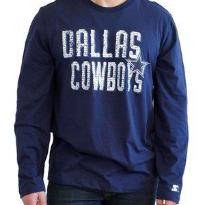 Dallas Cowboys Men's Starter Distress Long Sleeve Tee
